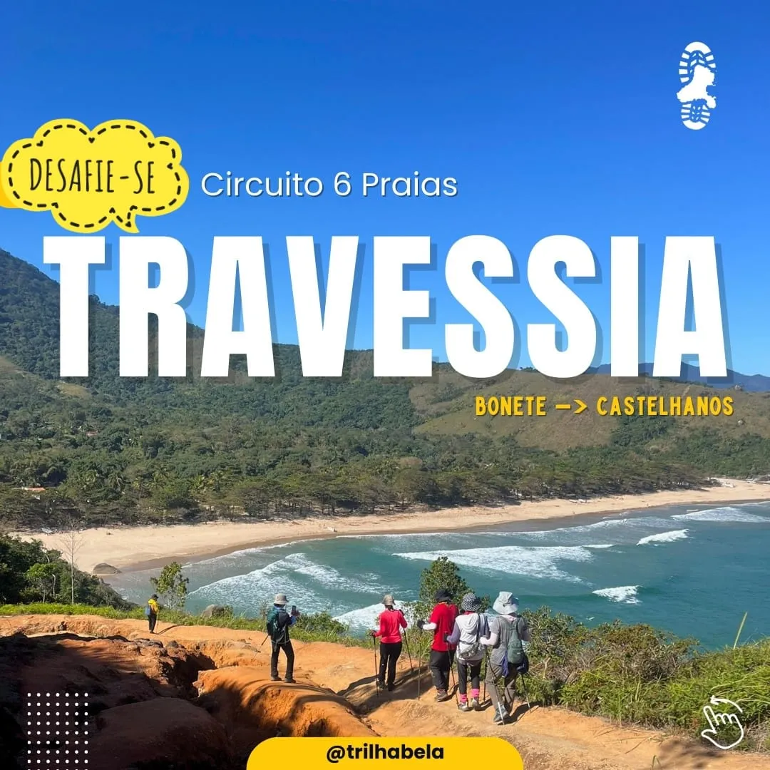Praia do Bonete — Travessia das 6 Praias